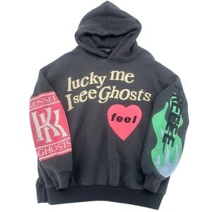 Kids‎ See Ghosts Lucky Me I See Ghosts Hoodie Oversized L Kanye Cudi